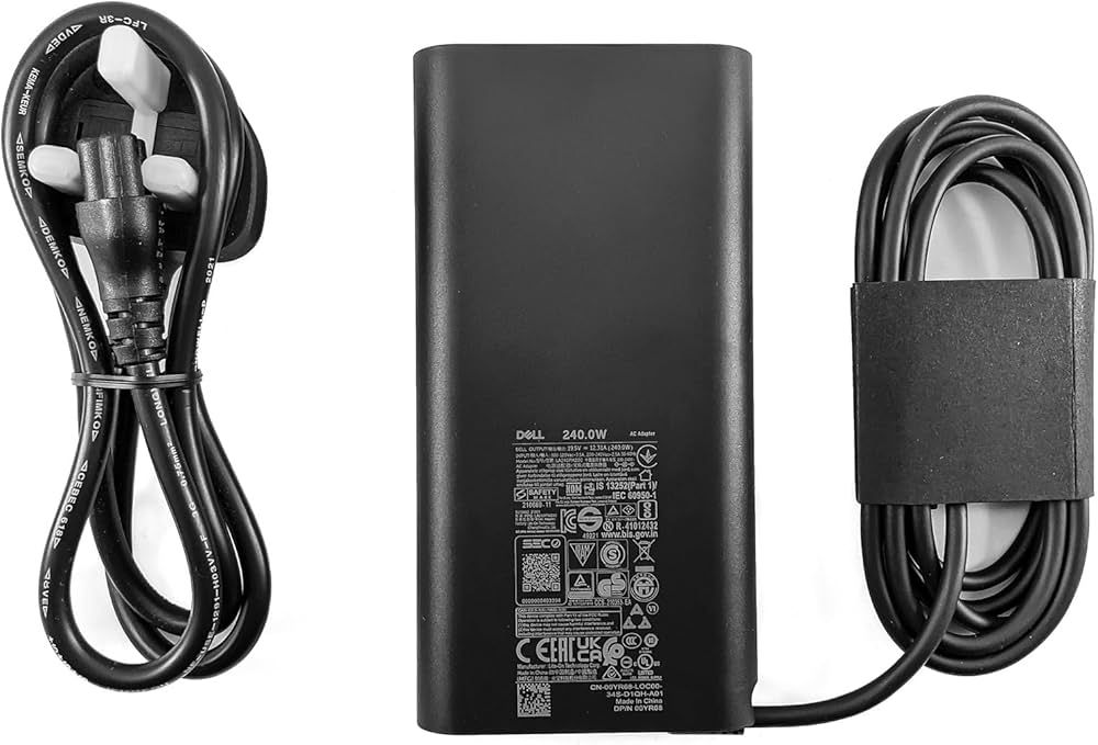 Dell 240W 7.4mm GaN Slim AC Adapter