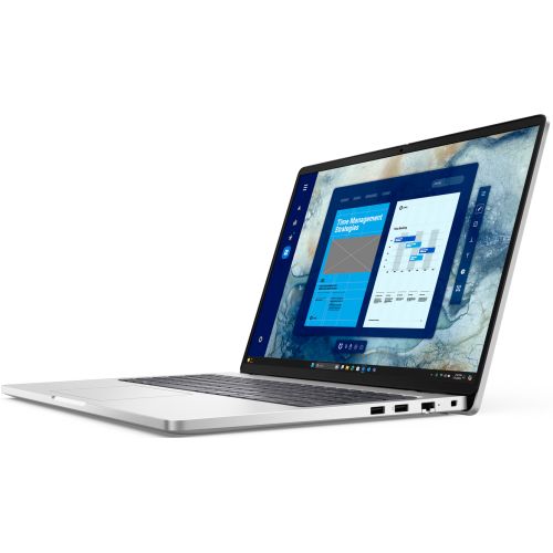 Laptop Dell Pro 16 PC16250, 16 inch 1920 x 1200, Intel Core ultra 7 265U (12 C / 14 T, 2.1 GHz - 5.3 GHz, 12 MB cache, 15 W), 16 GB DDR5, 512 GB SSD, Intel Graphics, Windows 11 Pro, Tastatura International, Gri