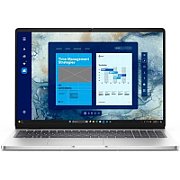 Laptop Dell Pro 16 PC16250, 16 inch 1920 x 1200, Intel Core ultra 7 265U (12 C / 14 T, 2.1 GHz - 5.3 GHz, 12 MB cache, 15 W), 16 GB DDR5, 512 GB SSD, Intel Graphics, Windows 11 Pro, Tastatura International, Gri