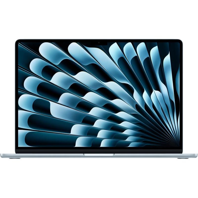 Laptop Apple MacBook Air 15 Z1LZ000YU, 15.3 inch 2880 x 1864, Apple M5 10-core (10 C / 10 T, N/A - N/A, N/A cache, N/A), 32 GB LPDDR5X, 512 GB SSD, Apple M5 10-core integrat, Mac OS, Tastatura US English, Sky Blue