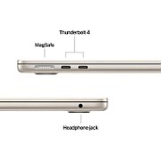 Laptop Apple MacBook Air 13 with Liquid Retina (2026), 13.6 inch 2560 x 1664, Apple M5 10-core (10 C / N/A T, N/A - N/A, N/A cache, N/A), 32GB LPDDR5X, 512 GB SSD, Apple M5 GPU, macOS, Tastatura English, Starlight