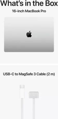 Laptop Apple MacBook Pro 16 Z1MY000HZ, 16.2 inch 3024 x 1964 pixeli, Apple M5 Max 18-core (18 C / N/A T, N/A - N/A, N/A cache, N/A), 48 GB LPDDR5X, 2 TB SSD, Apple 40-core GPU, macOS, Tastatura US, Silver