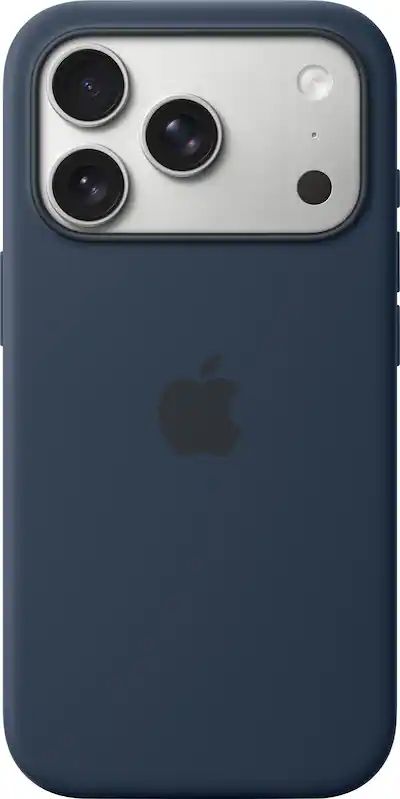 Apple iPhone 17 Pro Silicone Case with MagSafe Midnight