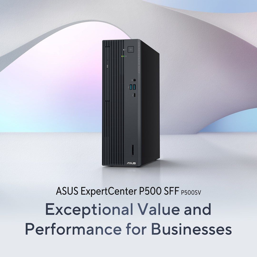 Desktop PC Asus ExpertCenter P500 SFF, Intel Core 5 210H (8 C / 12 T, 2.2 GHz - 4.8 GHz, 12 MB cache, 45 W), 16 GB DDR5, 512 GB SSD, Nespecificat, Intel Graphics Partajata, 180 W, Windows 11 Pro