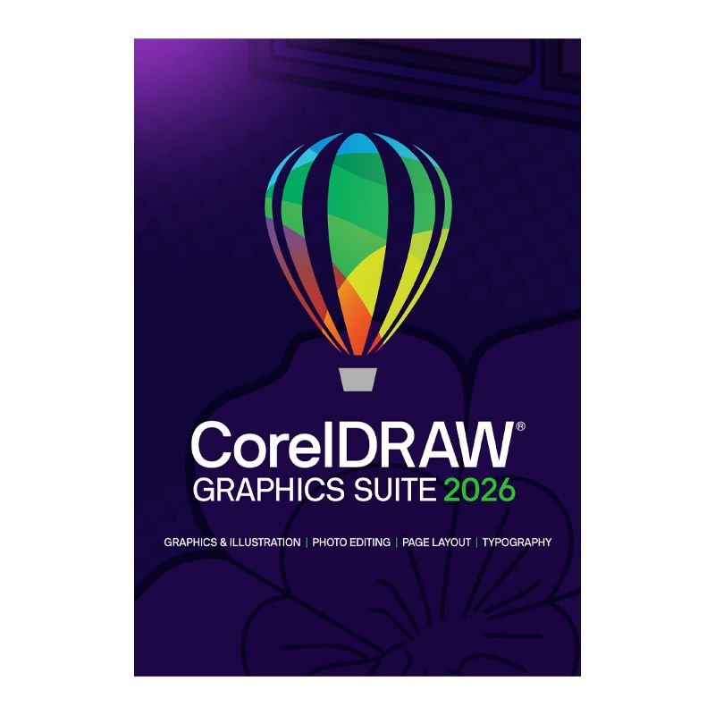 CorelDRAW Graphics Suite 2026, ESD Perpetual license, activation key only