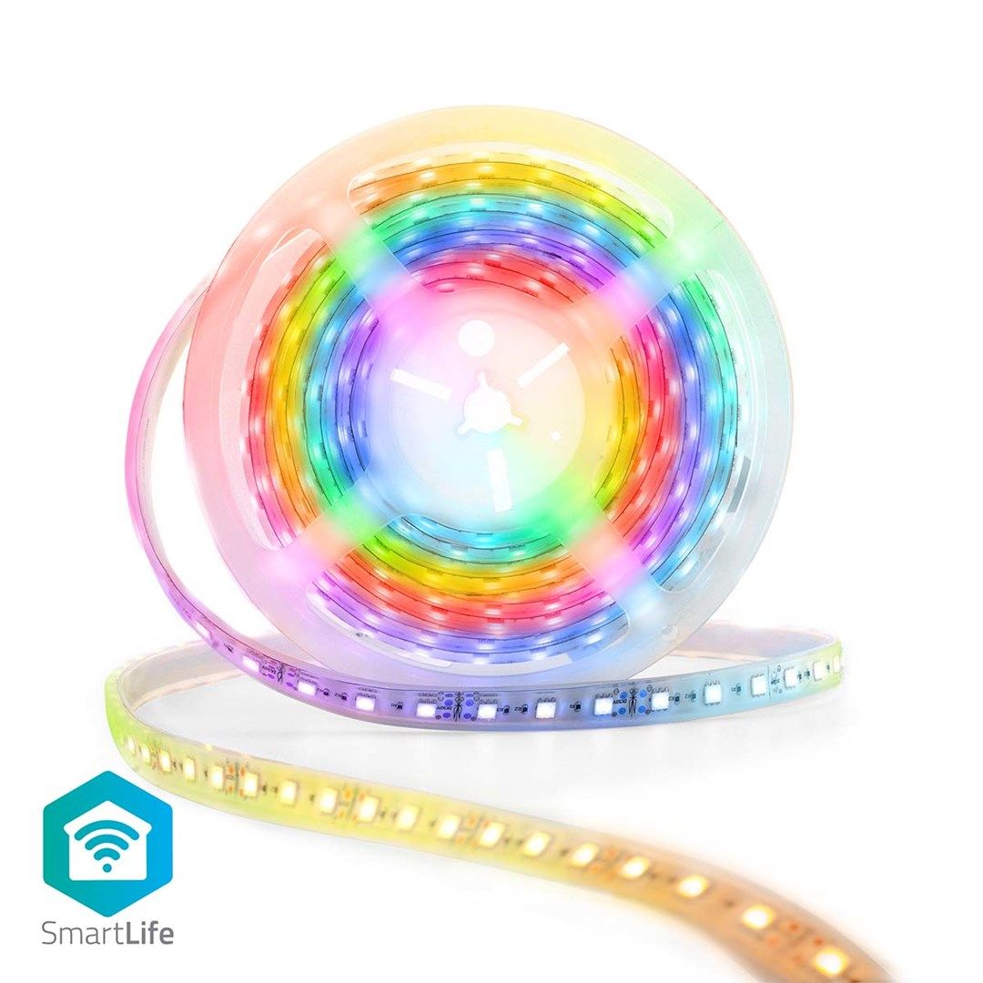 Taśma LED Nedis SmartLife WIFILS51CRGB 5m Wi-Fi