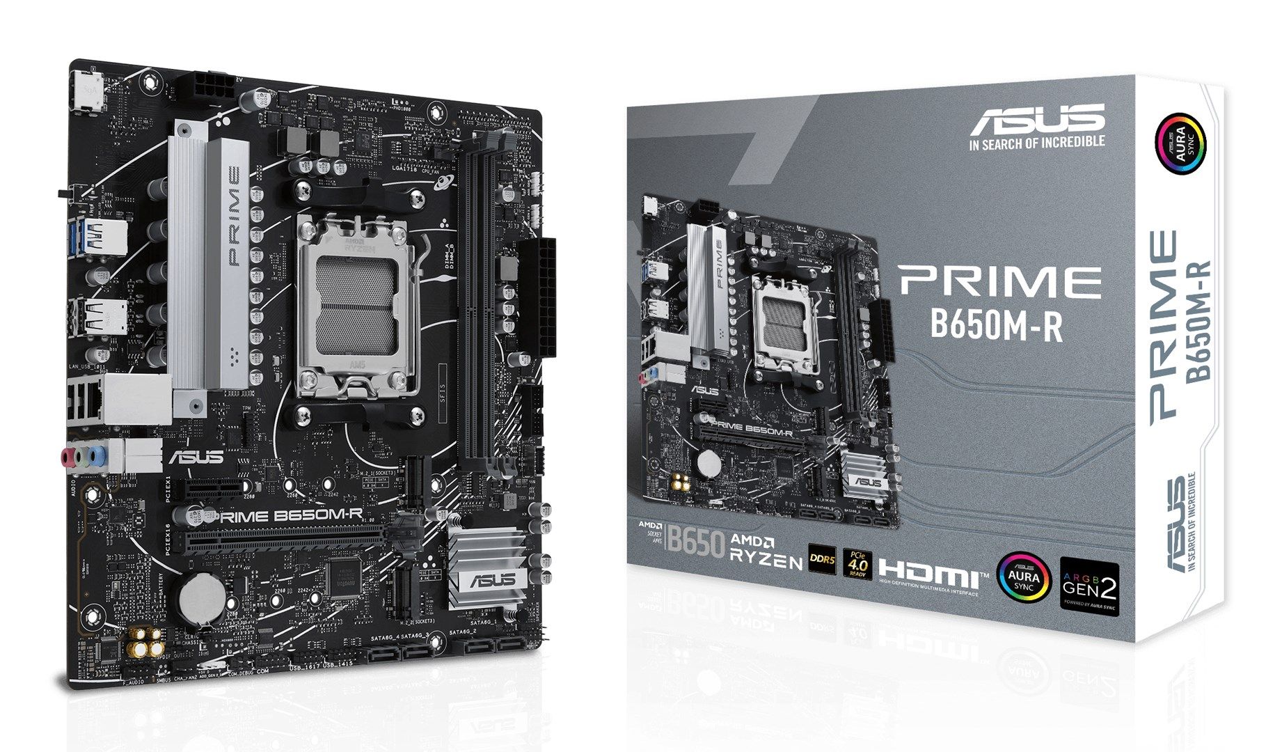 ASUS PRIME B650M-R - bundkort - Socket
