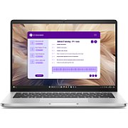Laptop Dell Pro 14 Plus PB14250, 14 inch 1920 x 1200, Intel Core ultra 7 255U (12 C / 14 T, 2.4 GHz - 5.20 GHz, 12 MB cache, 57 W), 16 GB DDR5, 512 GB SSD, Intel Graphics, Windows 11 Pro, Tastatura US, Aluminiu