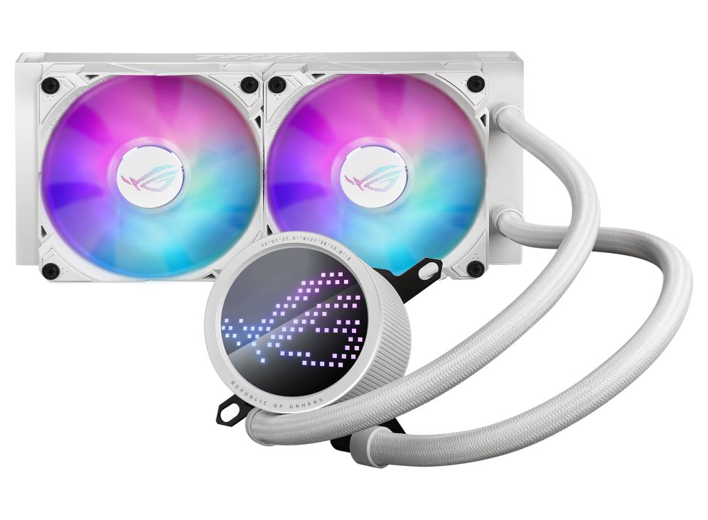 ROG RYUO III 240 ARGB WHT, 90RC00J2-M0UAY0