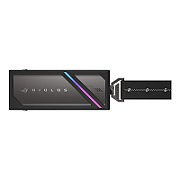 Rack SSD extern Asus ROG Strix Aiolos, ARGB, USB3.2, dual M.2 NVMe PCIe & SATA suport, Negru 90DD02U0-MA9000