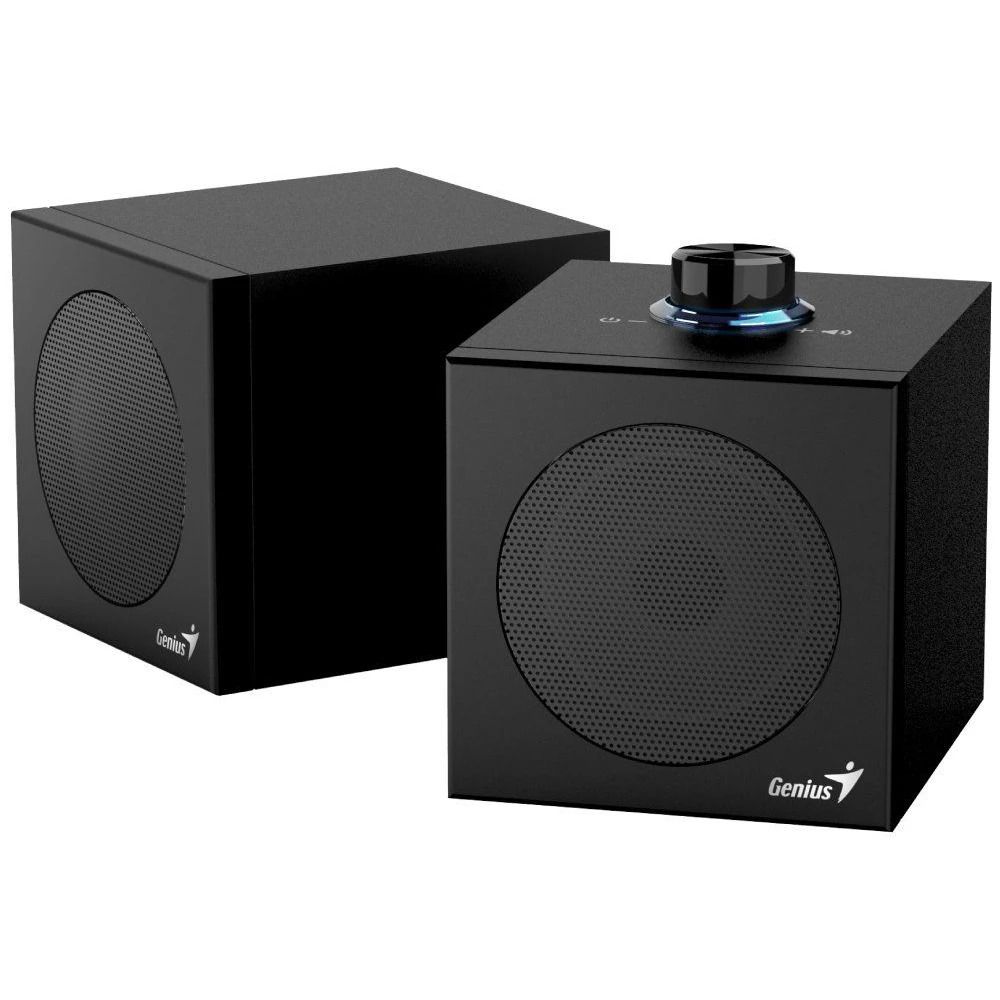 BOXE GENIUS 2.0, RMS:  6W (2 x 3W), USB power,Black,  SP-HF300U   31730061400  (timbru verde 0.8 lei)