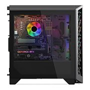 Desktop PC Lenovo LOQ Tower 26ADR10 Midi Tower, AMD Ryzen 7 - 8745HX (8 C / 16 T, 3.60 GHz - 5.10 GHz, 32 MB cache, 55 W), 32 GB DDR5, 1 TB SSD, Fara unitate optica, Nvidia GeForce RTX 5060 Ti 16 GB, 500 W, Windows 11