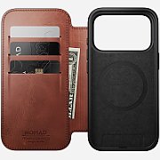 Leather Case for iPhone 17 Pro MagSafe Compat.