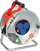 Cable reel 40 m orange protective contact 1198750