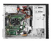 Server HPE ProLiant ML30 Gen11, Tower 4U, Intel Xeon 6333P (6 C / 6 T, 3.10 GHz - 5.20 GHz, 18 MB cache, 65 W), 32 GB DDR5 ECC, 2 x 480 GB SSD, 8 x SFF, HPE MR216i-p Gen11, Fara, 2 x 1000 W