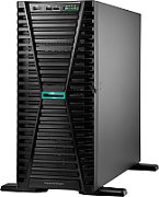 Server HPE ProLiant ML110 Gen11, Tower, Intel Xeon Silver 4510 (12 C / 24 T, 2.40 GHz - 4.10 GHz, 30 MB cache, 150 W), 64 GB DDR5 ECC, 2 x 480 GB SSD, 8 x SFF, HPE MR408i-o Gen11, Fara, 2 x 1000 W