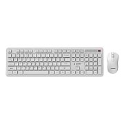 Gembird KBS-WPS-01 Slim Pro Business wireless desktop set  white  US layout