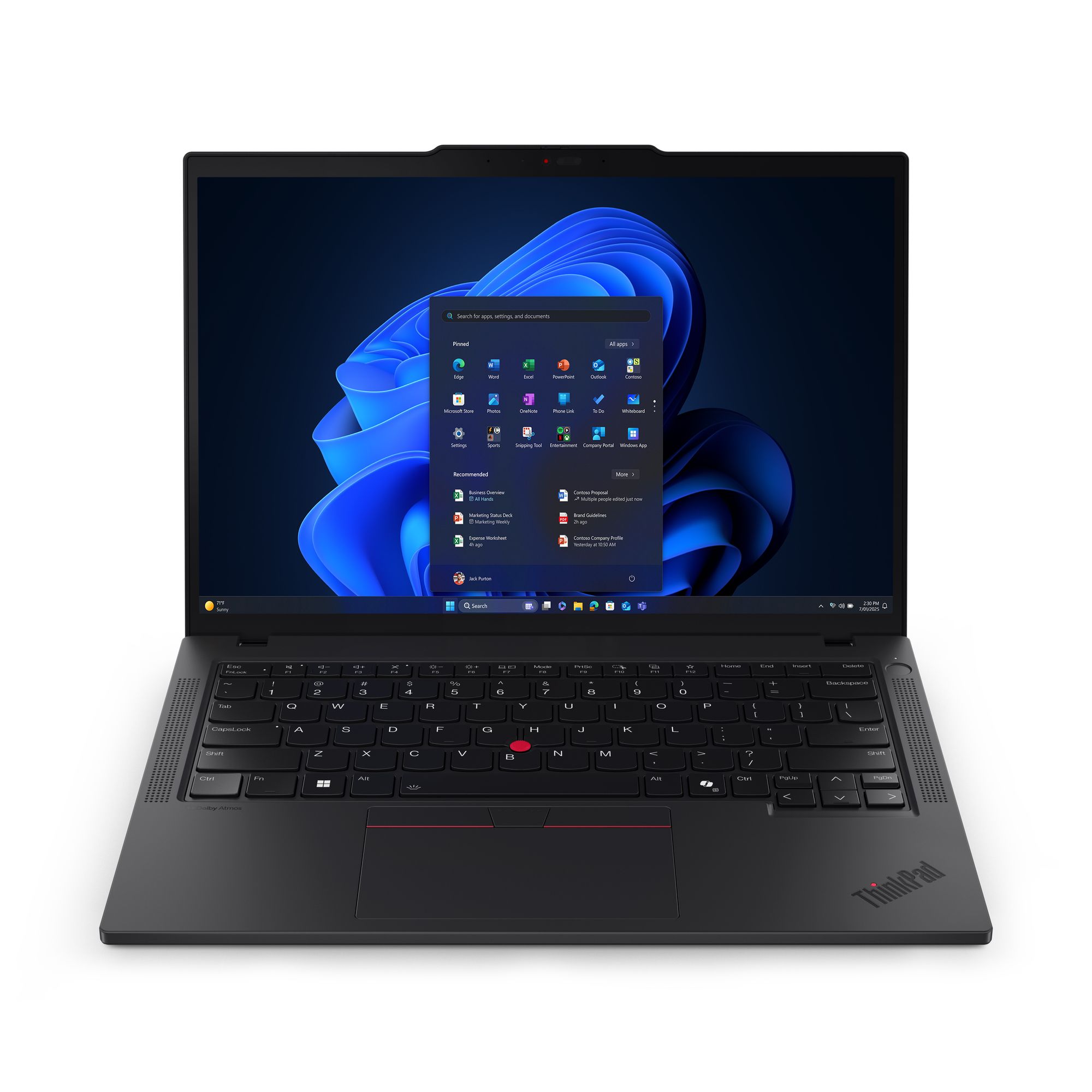 Laptop Lenovo ThinkPad T14 Gen 6 21QC002UCK, 14 inch 1920 x 1200, Intel Core Ultra 5 225U (12 C / 14 T, 1.5 GHz - 4.8 GHz, 24 MB cache, 28 W), 16 GB DDR5, 512 GB SSD, Intel Graphics, Windows 11 Pro, Tastatura English International, Negru