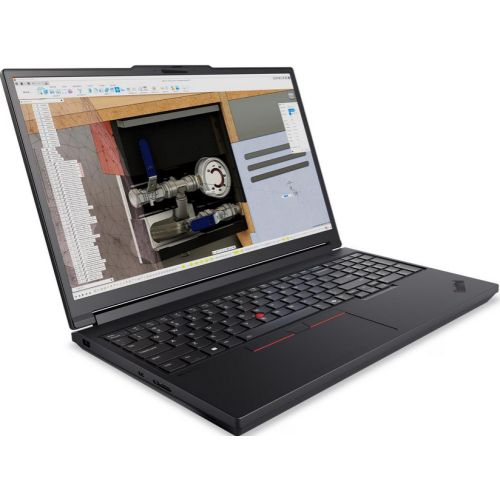Laptop Lenovo ThinkPad T16g Gen 3, 16 inch 3200 x 2000, Intel Core Ultra 9 275HX (24 C / 24 T, 2.7 GHz - 5.4 GHz, 12 MB cache, 28 W), 128 GB DDR5, 2 TB SSD, nvidia 5090, Windows 11 Pro, Tastatura Nordic, Negru