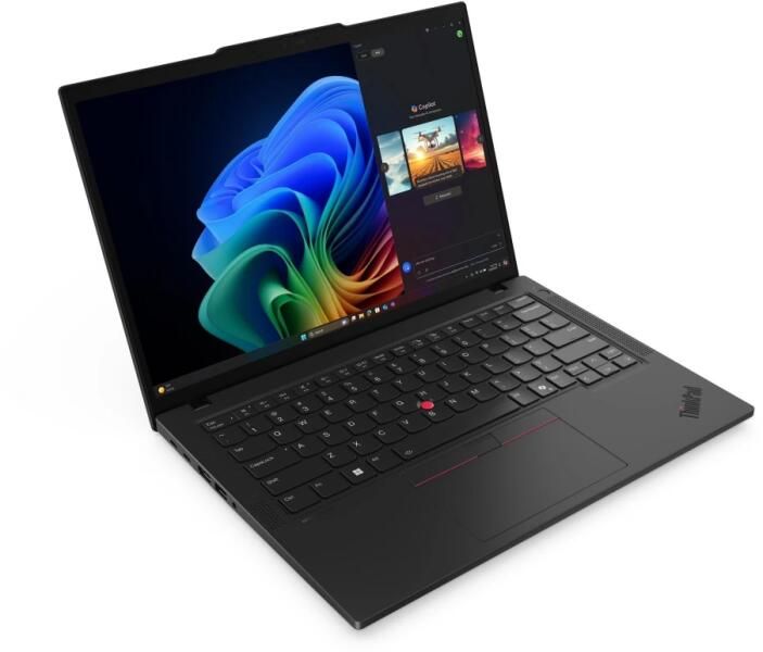 Laptop Lenovo ThinkPad T14 Gen 6 21QJ000UHV, 14 inch 1920 x 1200, AMD 340 (6 C / 12 T, 2.0 GHz - 4.8 GHz, 6 MB + 16 MB cache, 54 W), 32 GB DDR5, 512 GB SSD, AMD Radeon Graphics, Windows 11 Pro