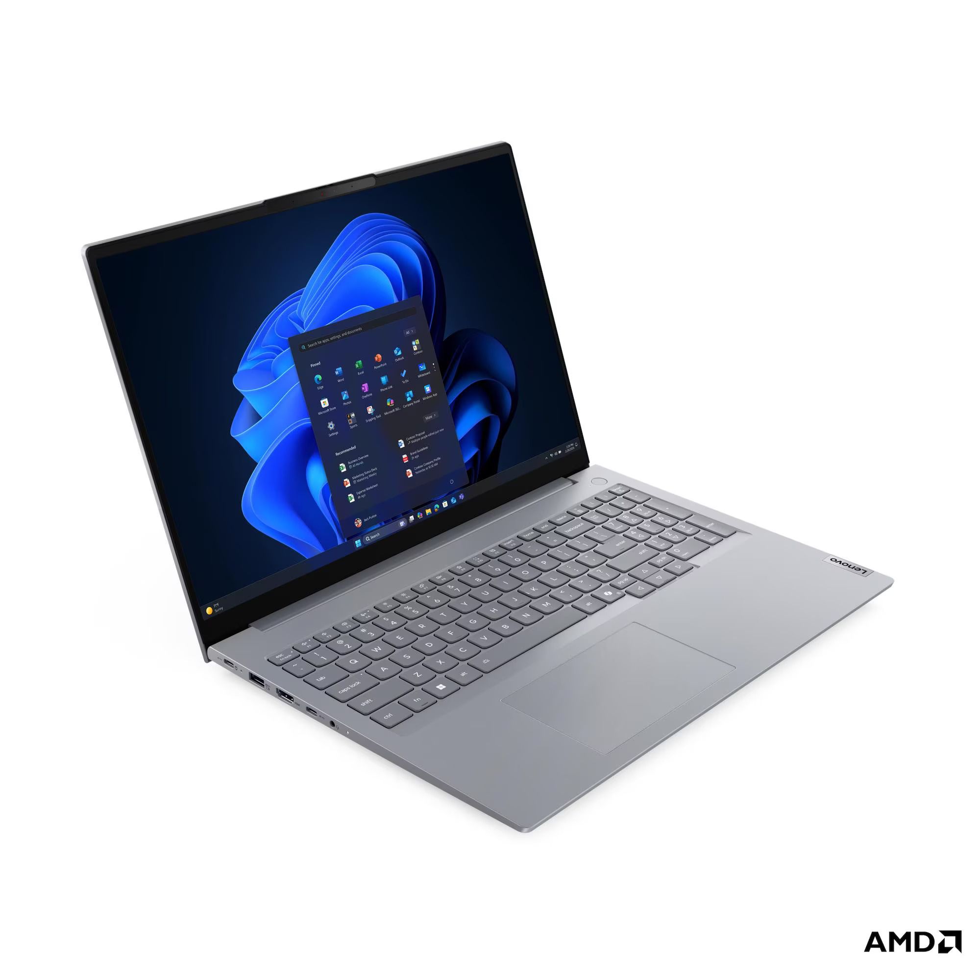 Laptop Lenovo ThinkBook 16 Gen 9 21UT0056CK, 16 inch 1920 x 1200, AMD 220 (6 C / 12 T, 3.2 GHz - 4.9 GHz, 3 MB + 16 MB cache), 16 GB RAM, 512 GB SSD, AMD Radeon Graphics, Windows 11 Pro