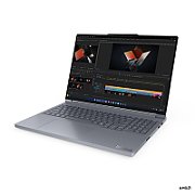 Laptop Lenovo thinkbook 16p g6 adr amd ryzen 9, 16 inch 2560 x 1600 pixeli, AMD 8940HX (16 C / 32 T, 5.30 GHz, 16 MB Cache L264 MB Cache L3 cache, 75 W), 64 GB DDR5, 1 TB SSD, nVidia RTX 5060, Windows 11 Pro, Tastatura English EU, Gri