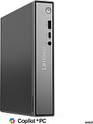 Desktop PC Lenovo ThinkCentre neo 55q Gen 6 Mini PC, AMD Ryzen AI 5 330 (4 C / 8 T, 2 GHz - 4.5 GHz, 16 MB cache, 35 W), 16 GB DDR5, 512 GB SSD, Fara unitate optica, AMD Radeon Graphics Partajata, 90 W, Windows 11 Pro