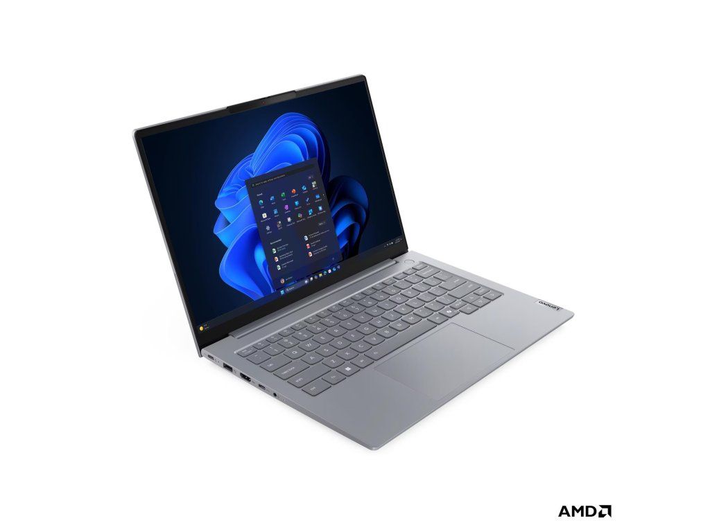 Laptop Lenovo ThinkBook 14 G9, 14 inch 1920 x 1200, AMD Ryzen 5 220 (6 C / 12 T, 3.2 GHz - 4.9 GHz, 12 MB cache, 28 W), 64 GB DDR5, 1 TB SSD, AMD Radeon Graphics AMD Radeon 740M, Windows 11 Pro, Tastatura Czech, Arctic Grey