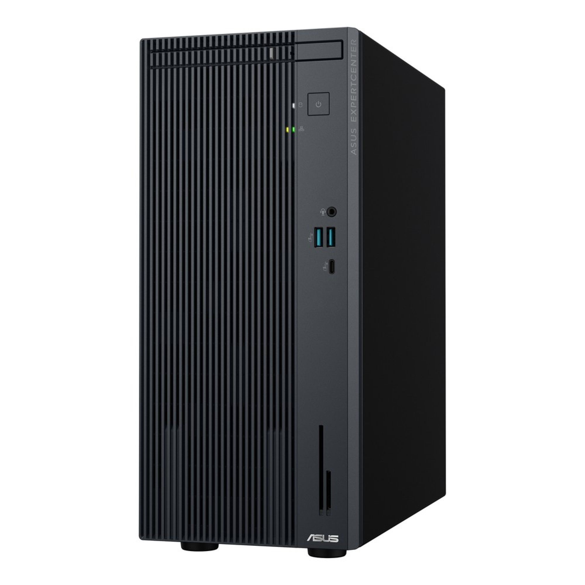Desktop PC Asus ExpertCenter Midi Tower, AMD Ryzen 7 260 (8 C / 16 T, 3.8 GHz - 5.1 GHz, 16 MB cache, 65 W), 16 GB DDR5, 1 TB SSD, Fara unitate optica, AMD Radeon 780M Partajata, 500 W, FreeDOS
