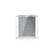 UBIQUITI UniFi UACC-Rack-12U-Wall-SW-G 12U Rack Cabinet Fully assembled wall-mount rack with built-in fans and removable panels, engineered for easy equipment access and space-efficient small-scale deployments