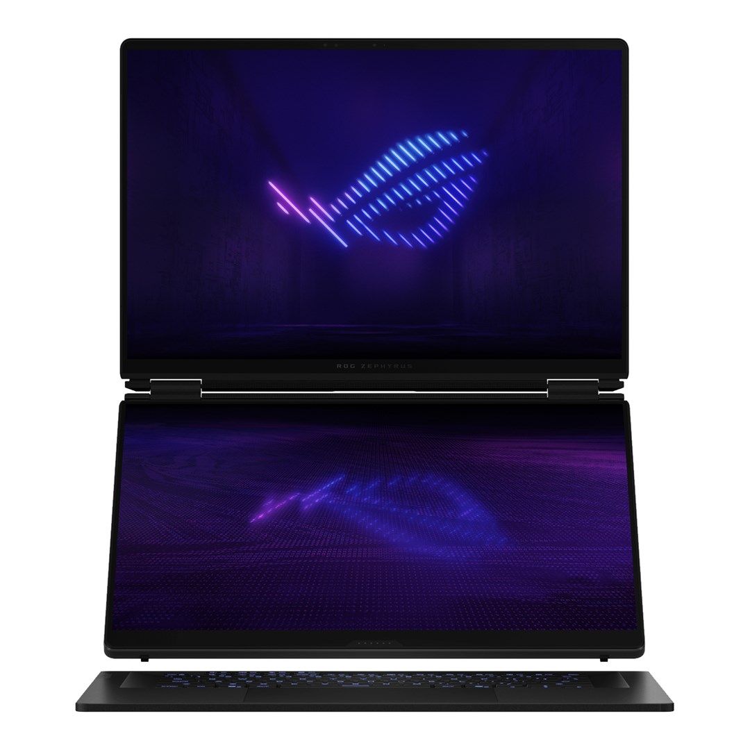 ASUS ROG Zephyrus Duo 16 GX651AX-U9322X Ultra 9 386H 2x16.0 3K Touch OLED 120Hz 1100nits AG 32GB LPDDR5X SSD2TB GeForce RTX 5090 24GB Cam1080p + IR 90WHrs W11Pro Aluminum Stellar Grey