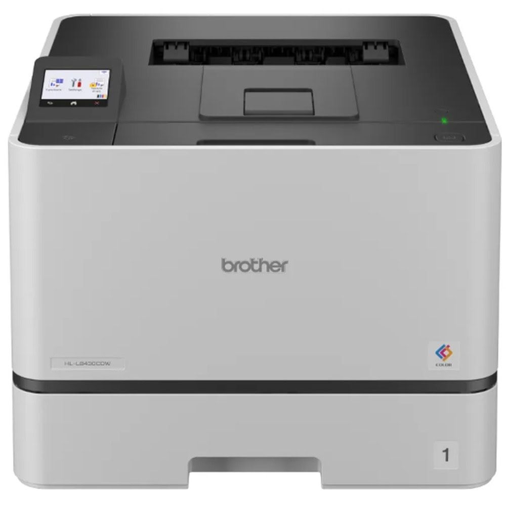 Imprimanta laser color Brother HL-L8430CDW, A4, duplex, USB 2.0, Wi-Fi, 31 ppm negru, 31 ppm color