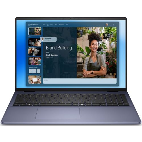Laptop Dell DC16251 DC16251, 16 inch 1920 x 1200, Intel Core 7 150U (10 C / 12 T, 1.8 GHz - 5.4 GHz, 12 MB Intel Smart Cache cache, 15 W), 16 GB DDR5, 512 GB SSD, Intel Intel Graphics, Windows 11 Pro, Tastatura US, Negru