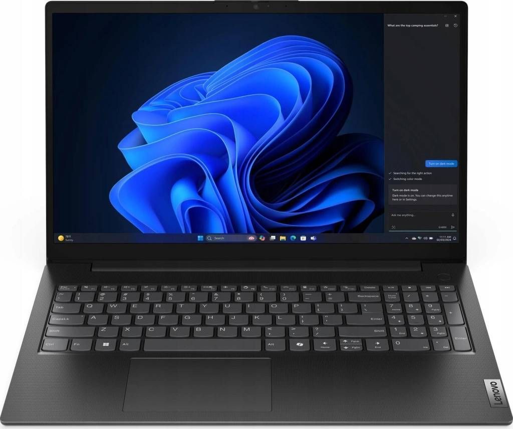 Laptop Lenovo V15 G4 82YU00XQPB, 15.6 inch 1920 x 1080, AMD Ryzen 5 7520U (4 C / 8 T, 2.8 GHz - 4.3 GHz, 4 MB cache, 15 W), 16 GB LPDDR5, 512 GB SSD, AMD AMD Radeon 610M, Windows 11 Pro, Tastatura US, Business Black