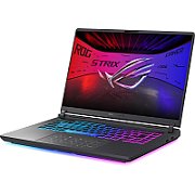 Laptop ASUS ROG Strix G16 G614PW-RV043, 16 inch 1920 x 1200, AMD Ryzen 9 8940HX (16 C / 32 T, 2.4 GHz - 5.3 GHz, 80 MB cache, 55 W), 16 GB DDR5, 1 TB SSD, Nvidia GeForce RTX 5080, Fara sistem de operare, Tastatura N/A, Eclipse Gray
