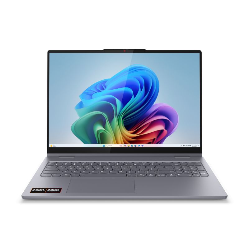 Laptop Lenovo IdeaPad 5 2-in-1 16AKP10 83KU0046RM, 16 inch 1920 x 1200 Touchscreen, AMD Ryzen AI 7 350 (8 C / 16 T, 2.0 GHz - 5.0 GHz, N/A cache, 28 W), 16 GB LPDDR5X, 1 TB SSD, AMD AMD Radeon 860M, Free DOS, Tastatura English, Luna Grey