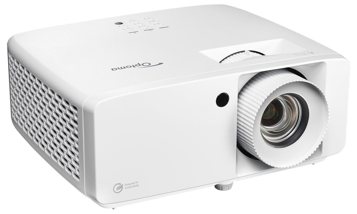 Videoproiector Optoma UHZ66, 4K UHD, 16:9, 4300 lm, laser, 30000 h, Fara Wi-Fi incorporat, Alb