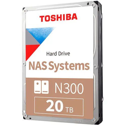 HDD NAS Toshiba N300 20 TB 3.5 inch SATA 3 7200 RPM 1024 MB