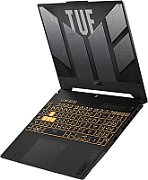 Laptop ASUS TUF Gaming F16 FX608JMI-TU270, 16 inch FHD+, Intel Core i5 14450HX (10 C / 16 T, 2.4 GHz - 4.8 GHz, 20 MB cache, 55 W), 16 GB DDR5, 512 GB SSD, Nvidia GeForce RTX 5060, Fara sistem de operare, Tastatura US International, Jaeger Gray