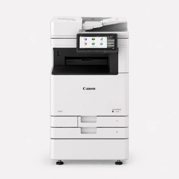 Canon imageFORCE C3122 cu single pass ADF + masa + tonere C-EXV1007