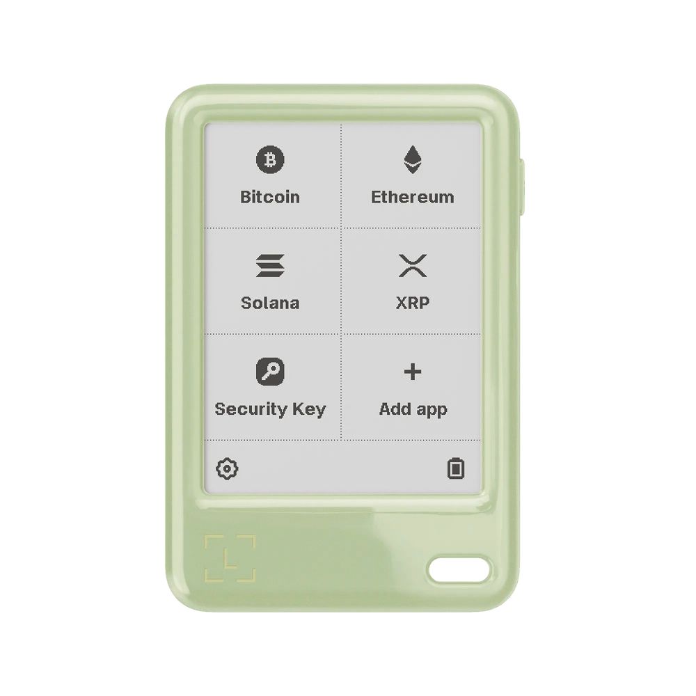 Ledger Nano Gen 5 including Ledger Recovery Key - Matcha Green