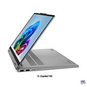 Laptop Lenovo IdeaPad 5 2-in-1 14IAL10 14IAL10, 14 inch 1920 x 1200 Touchscreen, Intel Core ultra 7 255H (16 C / 16 T, N/A - 5.1 GHz, 24 MB Intel® Smart Cache cache, N/A), 16 GB LPDDR5X, 1 TB SSD, Intel Intel Arc 140T, Free DOS, Tastatura English, Luna Grey