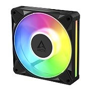 Ventilator Arctic  BioniX P12 A-RGB , 120mm, 450 - 3000 RPM, FDB, 76 cfm, 4-Pin PWM | 3-pin ARGB, negru,  ACFAN00335A  (timbru verde 0.18lei)