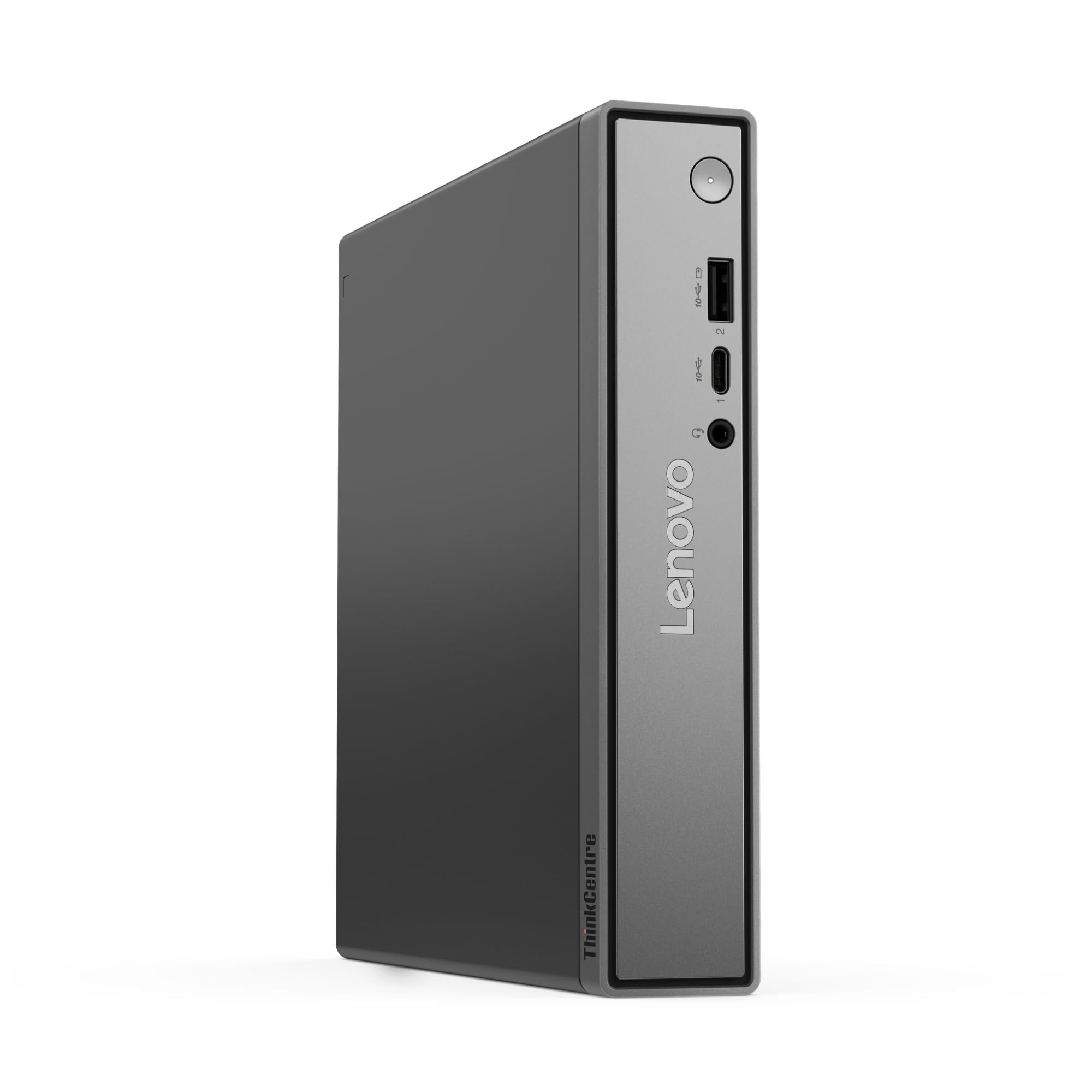 Desktop PC Lenovo ThinkCentre neo 50q Gen 5 Mini PC, Intel Core i5-13420H (8 C / 12 T, 2.1 GHz - 4.6 GHz, 12 MB cache, 45 W), 16 GB DDR5, 512 GB SSD, Fara unitate optica integrata, Intel Intel UHD Graphics Partajata, 90 W, Windows 11 Pro