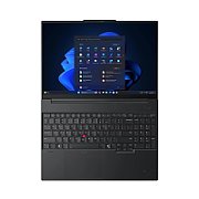 Laptop Lenovo ThinkPad E16 Gen 3 (Intel) 21SR009QRI, 16.0 inch 1920 x 1200, Intel Core ultra 5 135H (14 C / 18 T, 1.7 GHz - 4.6 GHz, 18 MB Intel Smart Cache cache, 28 W), 16 GB DDR5, 512 GB SSD, Intel Intel Arc Graphics, Windows 11 Pro, Tastatura English, Negru