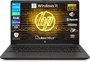 Laptop HP 250R G9, 15.6 inch 1920x1080, Intel Core 7 -150U (10 C / 12 T, 1.8 GHz - 5.40 GHz, 12 MB cache, 55 W), 32 GB DDR4, 1 TB SSD, Intel Graphics, Free DOS, Tastatura English, Negru