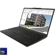 Laptop Lenovo ThinkPad P16s Gen 5 21XE001YRI, 16 inch 1920 x 1200, Intel Core ultra 7 356H (16 C / 22 T, 1.4 GHz - 4.8 GHz, 24 MB Intel Smart Cache cache, 28 W), 32 GB LPDDR5X, 1 TB SSD, Nvidia RTX PRO 1000 Blackwell, Windows 11 Pro, Tastatura English, Black