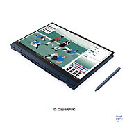 Laptop Lenovo IdeaPad 5 2-in-1 15IPH11 83UL003VRM, 15.3 inch 1920 x 1200 Touchscreen, Intel Core ultra 7 355 (8 C / 8 T, N/A - 4.7 GHz, 12 MB Intel® Smart Cache cache, N/A), 16 GB DDR5, 1 TB SSD, Intel Intel Graphics, Free DOS, Tastatura English, Cosmic Blue