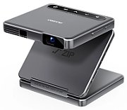 Videoproiector Aurzen ZIP Projector, 1920x1080, 16:9, 200 lm, LED, 30000 h, Wi-Fi, Gri