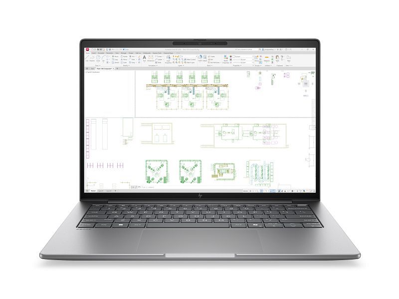 Laptop HP ZBook 8 B69E8ET, 16.0 inch 1920 x 1200, Intel Core Ultra 7 255H (16 C / 16 T, 2.0 GHz - 5.1 GHz, 24 MB cache, 28 W), 32 GB DDR5, 1 TB SSD, Intel Intel Arc 140T, Windows 11 Pro, Tastatura International, Meteor silver